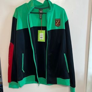 Target exclusive Houston White Zip-Up Track Jacket